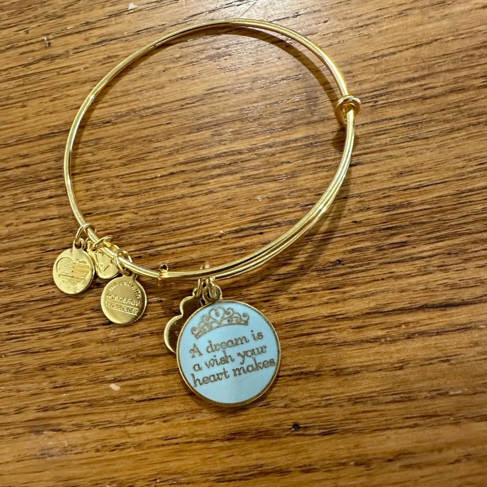 ALEX AND ANI X DISNEY Cinderella Gold Bracelet